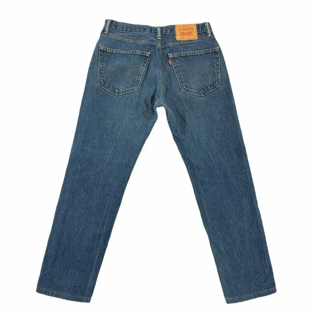 Levi's 505 Men's Dark Wash Denim Jeans‎